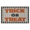 Stupell Industries Trick Or Treat Gingham Outdoor Door Mat, design by Marcus Prime, 18"x30"